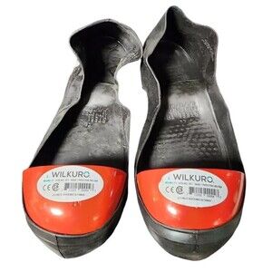 Wilkuro Steel Toe Safety Overshoe Size L  (Mens 10-11) Red Toe